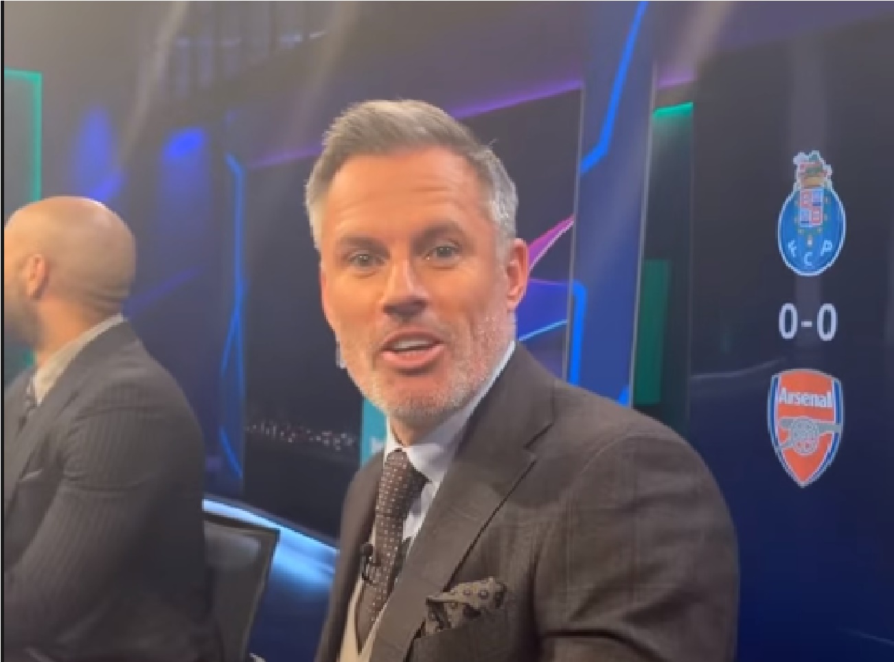 ‘Look at him’ – Jamie Carragher was awestruck by Liverpool ‘colossus’ after one moment v Luton