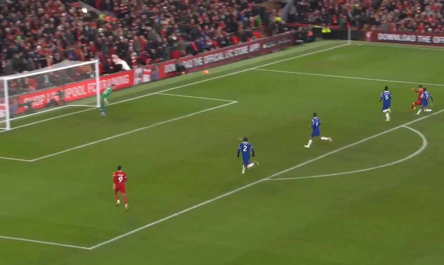 (Video) Conor Bradley takes his first Liverpool goal with aplomb as Reds double their lead